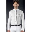 POLO CONCOURS HOMME EQUILINE XPREMIUM RAY MANCHES LONGUES