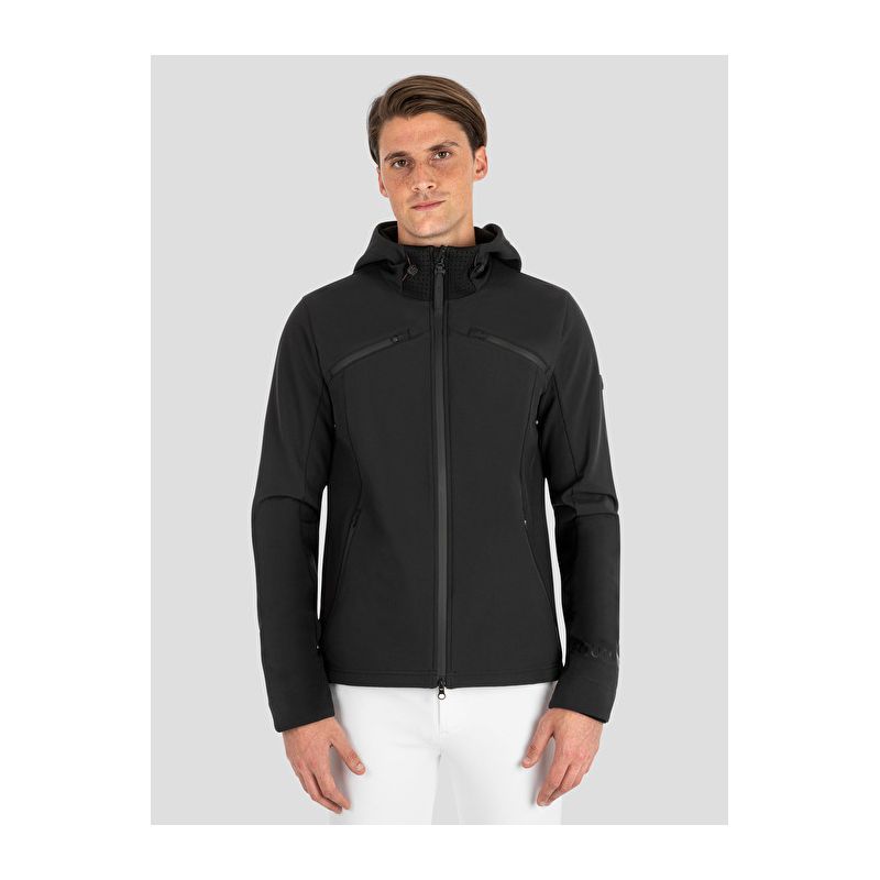 Veste softshell noire deals