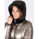 Veste en duvet champagne Equiline