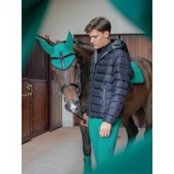 Polaire veste noire femme - Manège Equi'libre Evian - Mascotte Clothing