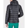 Veste en duvet homme noir Equiline