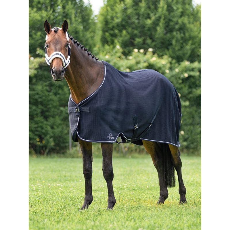 Couvre reins Equiline en laine polaire pour cheval