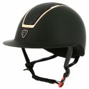 Casque Equi-Thème Glint Mat Noir et Rose Gold